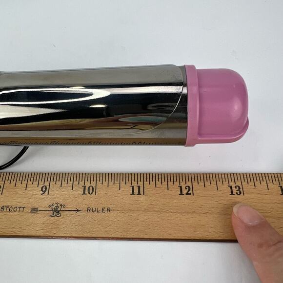 REVLON Revlon Titanium Large Barrel Curl Stay Styling Iron 1 1/2" Pink/Black - Picture 9 of 9
